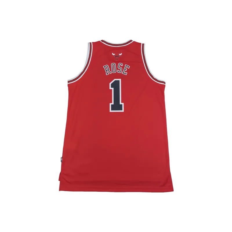 Adidas x NBA Chicago Bulls SWINGMAN Fan Edition Basketball Jersey Unisex Red-1