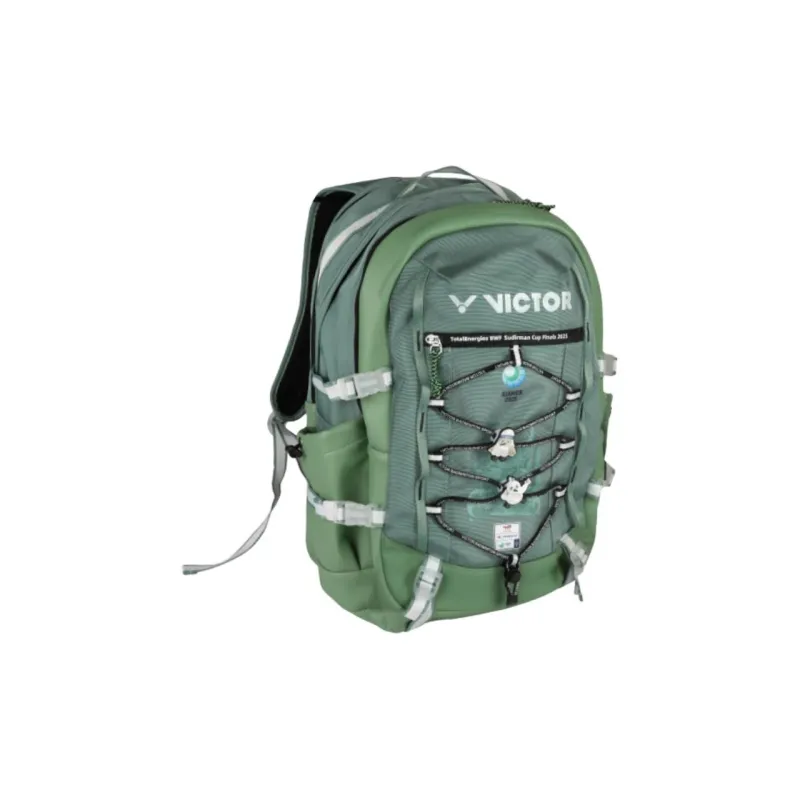 VICTOR Sudan Cup Collection Badminton Racket Bags Backpack Granite Green Unisex-0