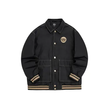 Erke Puffer Jackets Men Jet Black