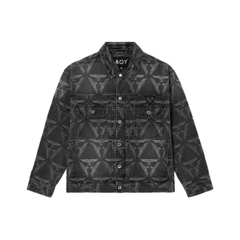 Boy London Denim Jacket Men's Black