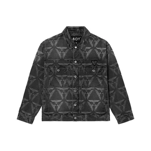 Boy London Denim Jacket Men's Black