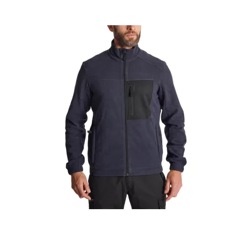 DECATHLON SOLOGNAC Jacket Men's Dark Blue/Black