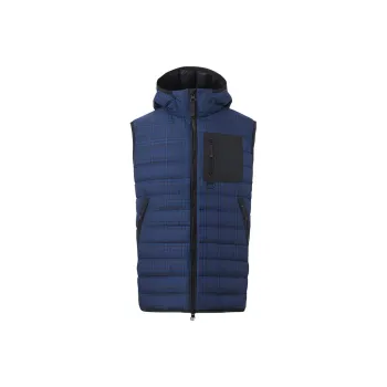 Burberry Check Print Padded Down Vest