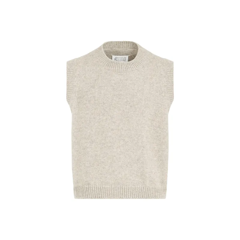 Maison Margiela Shetland Wool Vest-0