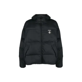 Marcelo Burlon Logo-embroidered Puffer Jacket