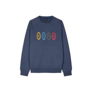 Paul Smith Embroidered Wheels Sweatshirt