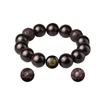Moonstone Edge Rosewood Precious Wood Bracelets Unisex