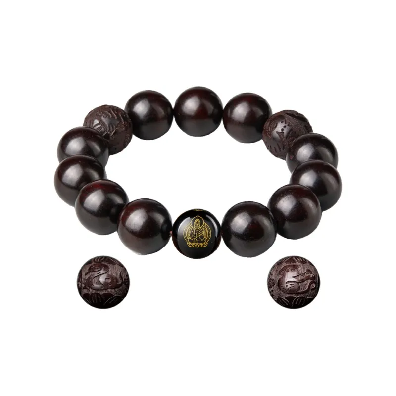Moonstone Edge Rosewood Precious Wood Bracelets Unisex-5