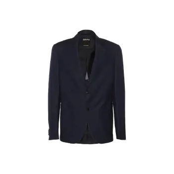 Ermenegildo Zegna Single Breasted Tailored Blazer