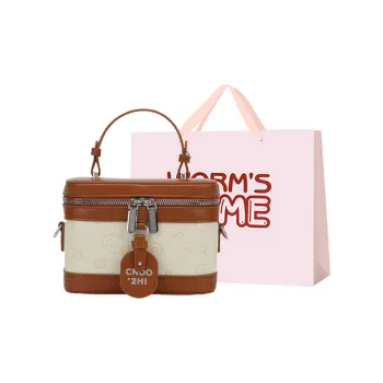 Worm's Home PU One Shoulder Handbag Women's Multicolor
