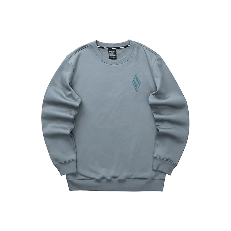 Skechers Colorful Sweatshirt Men's Trade Wind Gray-0