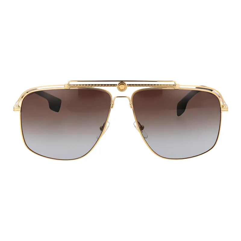 VERSACE Sunglasses Unisex Gold-1