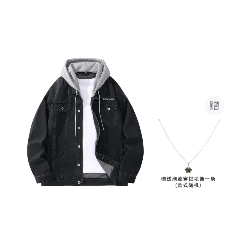 LA'T.WEEKEND Fall Denim Jackets Unisex-22