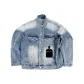 Denim Blue, Matte Black Accessories