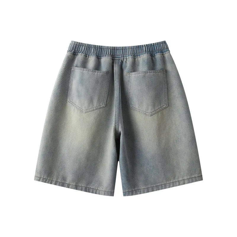 KEIRANDUN Denim Shorts Unisex-7