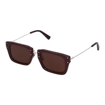 Jacquemus Irregular Shape Sunglasses Women's Umber