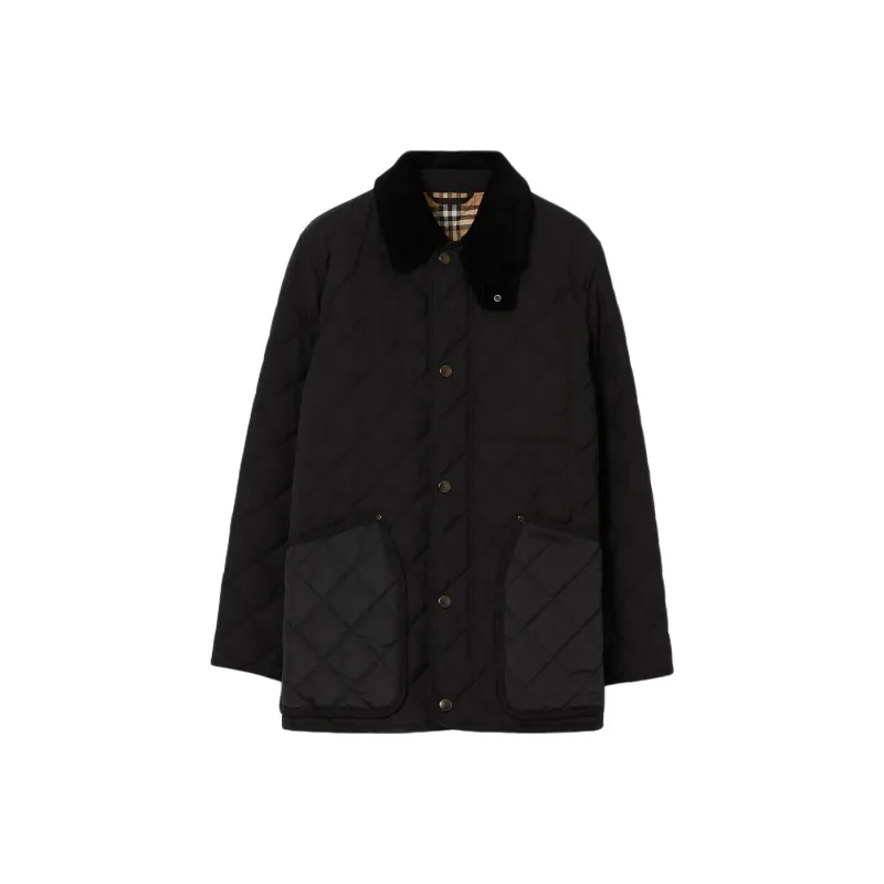Burberry Long Sleeved Quilted Jacket-1