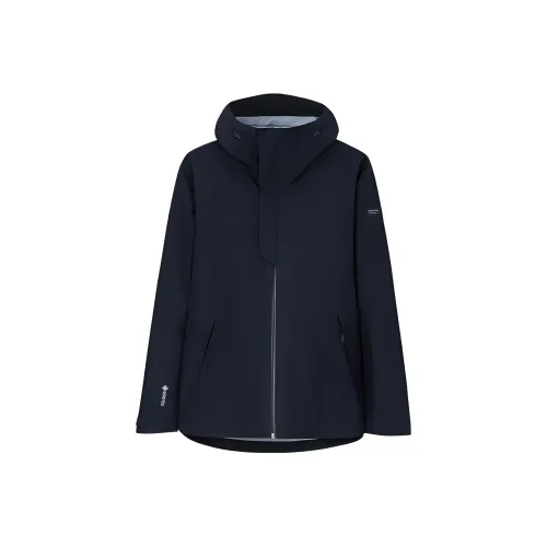 Anta Water Resistant Windbreaker Jacket Men's Night Sea Black