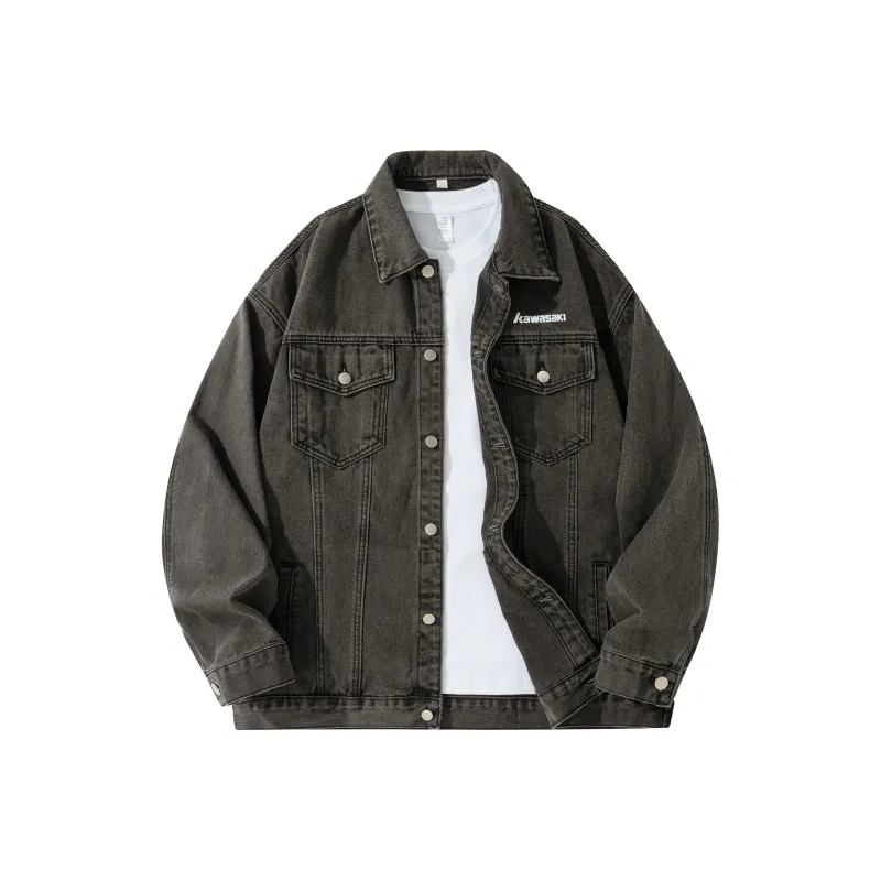 Kawasaki Denim Jackets Unisex-6