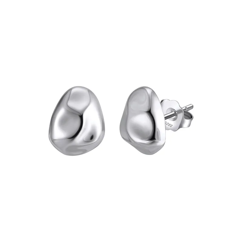OGDAID S925 Silver Stud Earrings Women's-4