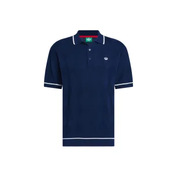 Adidas Originals Argyle Knit Polo Shirt