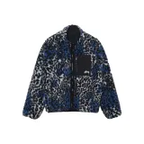 Blue Leopard Print
