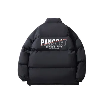Pancoat Puffer Jacket Unisex Black