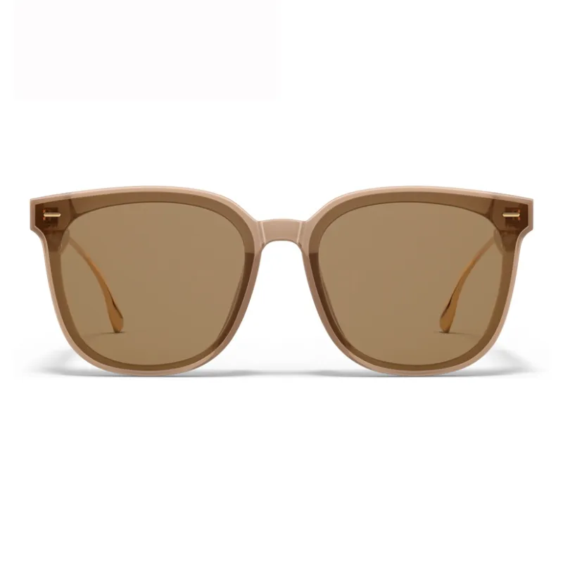 PARZIN Square Sunglasses Unisex Black-20