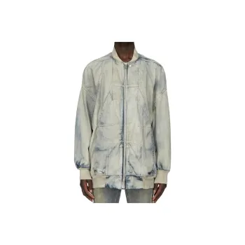Rick Owens DRKSHDW SS24 Denim Jacket Men's Sky Color
