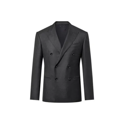 LOUIS VUITTON Double junior Cashmere And Wool Blend Pont Neuf Jacket