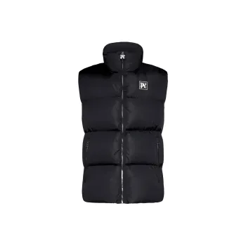 PALM ANGELS Logo Patch Padded Vest