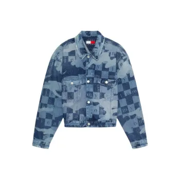 Tommy Hilfiger Denim Jacket Unisex Blue