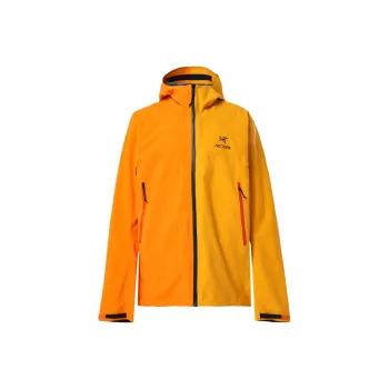 Arcteryx BETA Lightweight Windbreaker Jacket Men's Flame Yellow/Amber Orange/Blaze/Amber Ale