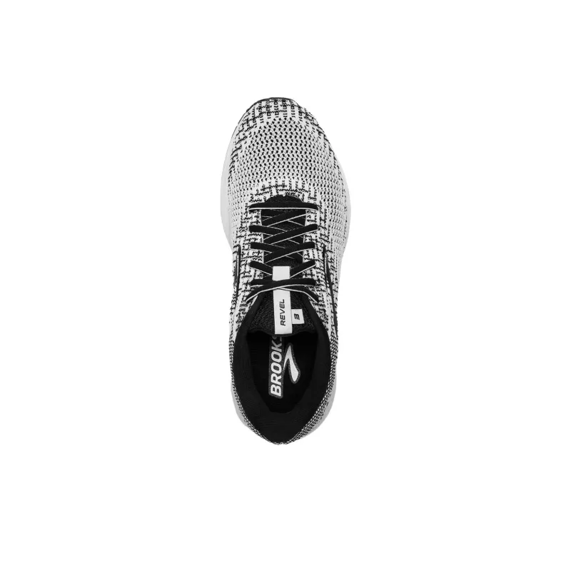 Brooks Anti Slip Wear Resistant Low Top Casual Running Shoes Women's White Black-2