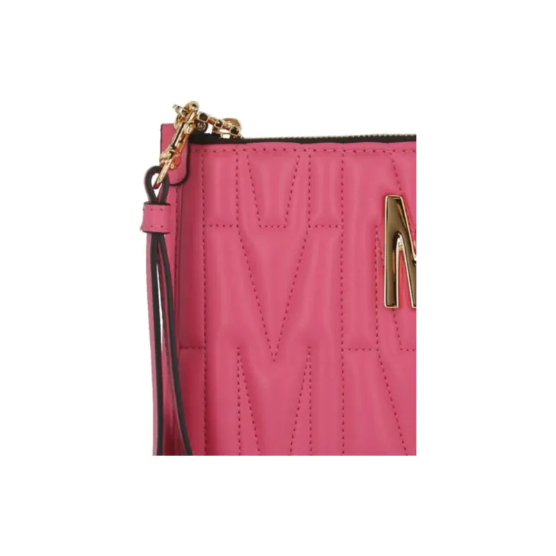 MOSCHINO Polyolefins Clutch Women's Light Pink-3