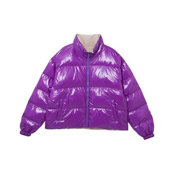 New Era FW21 Down Jacket Unisex Purple