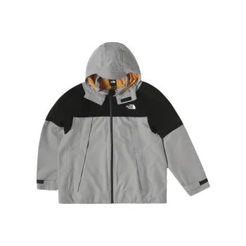 THE NORTH FACE UE Series Water Resistant Windproof And Water Repellent Windbreaker Jacket Men's Gray