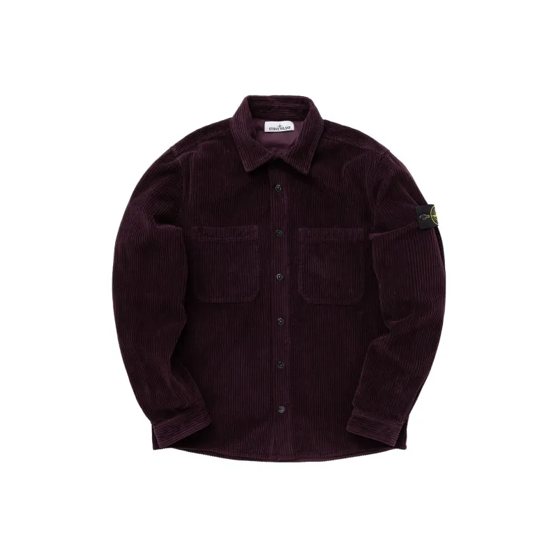 STONE ISLAND Jackets Men Purple-0