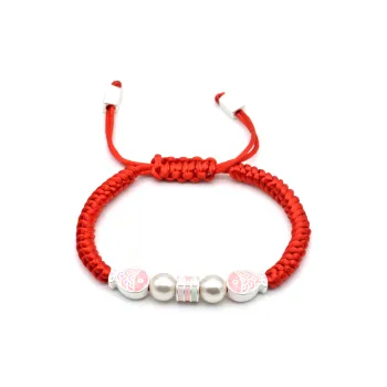 DAP Nylon Rope, Alloy Bracelets Unisex
