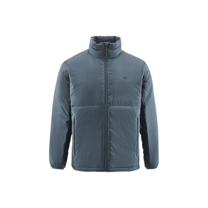 CAT FW22 Solid Color Stand Collar Fitted Cropped Down Jacket Unisex-10