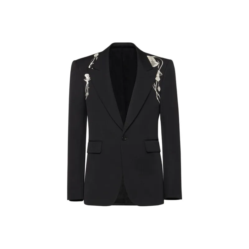 McQ Alexander McQueen Harness Single Breasted Blazer-0