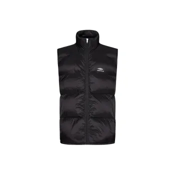 Balenciaga Logo print Puffer Gilet