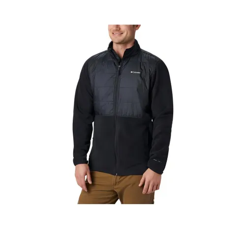 Columbia MEN'S BASIN TRAIL HEAT Sweat-shirt FULL ZIP Burton Coats Men's Black