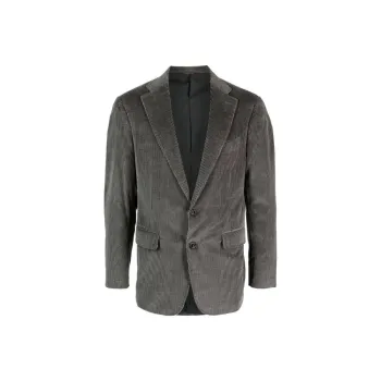 Canali Single breasted Ribbed Blazer