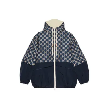 GUCCI Monogrammed Zip Up Jacket
