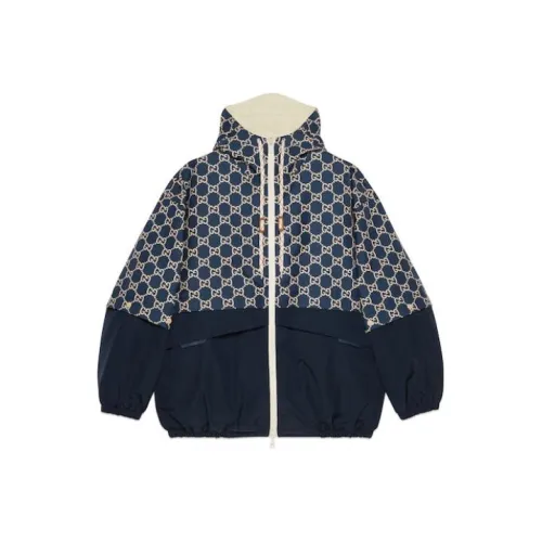 GUCCI Monogrammed Zip Up Jacket