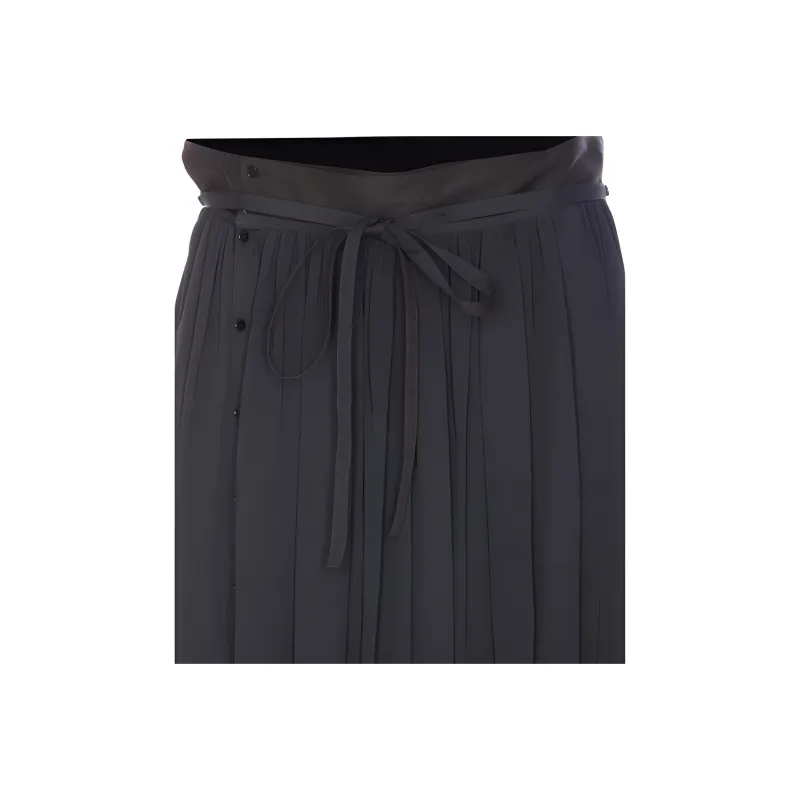 Lemaire Pleat Detailed High-Waisted Skirt-2