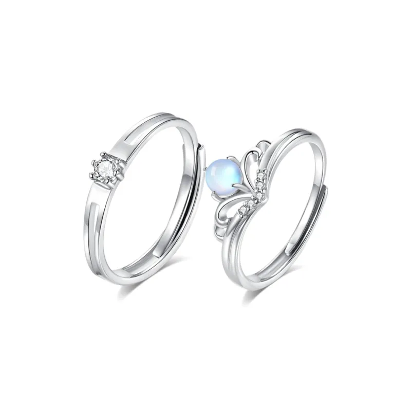 MISS TOOYA S925 Silver Rings Unisex-0