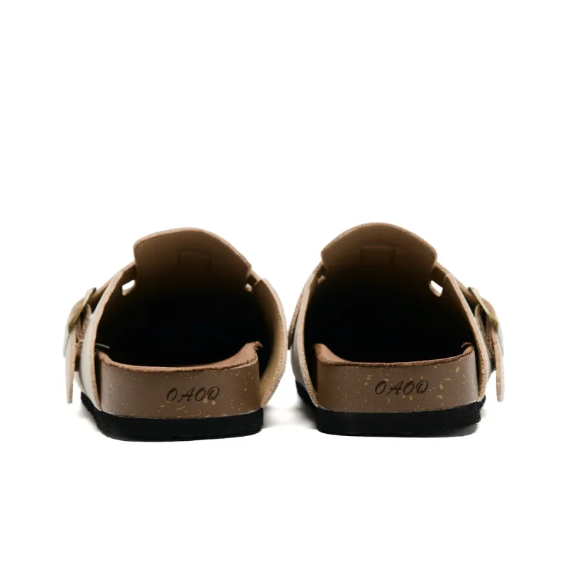 OAOQ Slip Resistant Abrasion Resistant Quiet Closed Toe Slippers Unisex-17