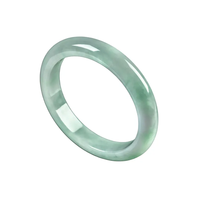PUPAN Ice Glutinous Jadeite Bangles Women's-0